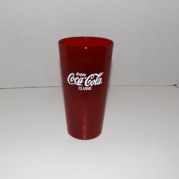 9 Coca-Cola Classic Restaurant Red Textured Tumblers 22 Oz Cambro 2000P New Othe - Picture 2 of 6